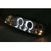 Fiat Punto 99-03 Chrome Projector Headlamp w Ring